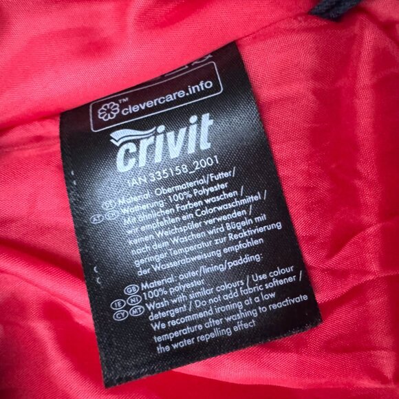 Crivit Waterproof Ski Snowboard Jacket Women’s Size 6 (EU 38) Navy/Red - Picture 5 of 9